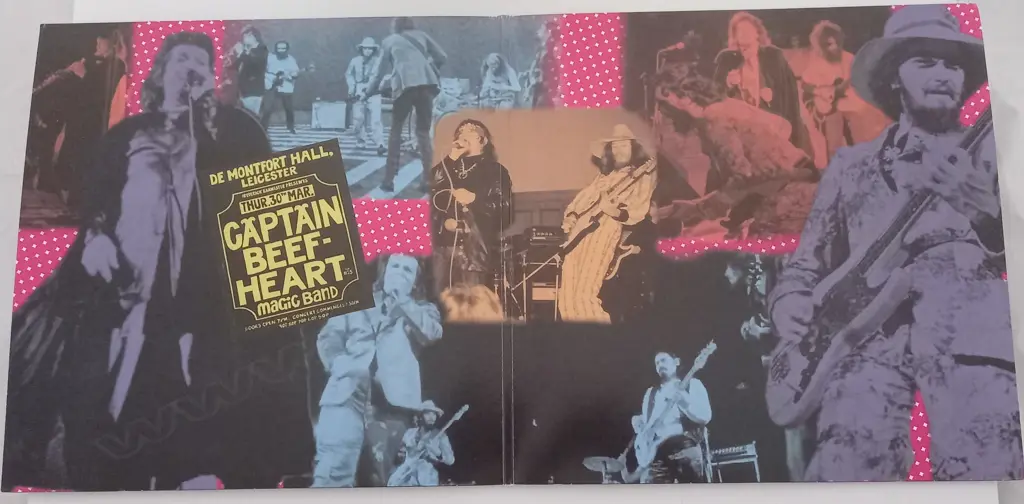 Captain Beefheart - Don Van Vliet And The Magic Band, Rough, Raw And Amazing (Live At Leicester De Montfort Hall 1972) (Double album, yellow vinyl) Image 1++
